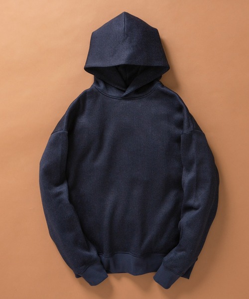 URBAN RESEARCH ROSSO MEN（アーバンリサーチロッソメン）の「『抗菌/防臭』セーターフリースパーカー『セットアップ対応』（パーカー・メンズ・ブラック/グレー/チャコールグレー/ネイビー・LARGE/X-LARGE/MEDIUM/SMALL）」の4枚目の写真