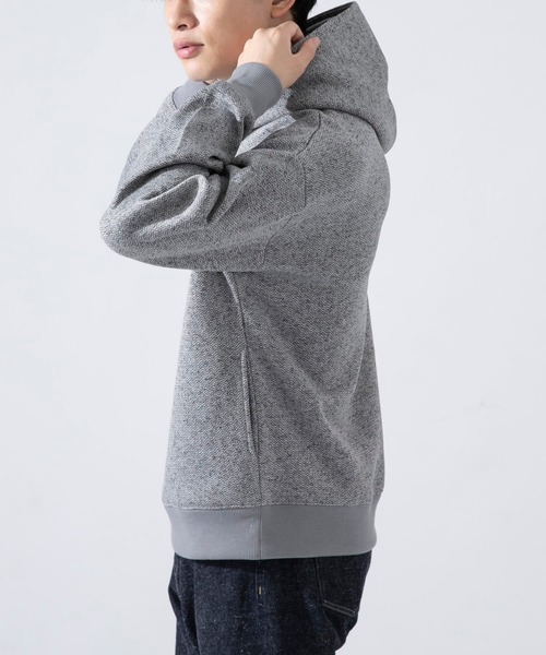 URBAN RESEARCH ROSSO MEN（アーバンリサーチロッソメン）の「『抗菌/防臭』セーターフリースパーカー『セットアップ対応』（パーカー・メンズ・ブラック/グレー/チャコールグレー/ネイビー・LARGE/X-LARGE/MEDIUM/SMALL）」の6枚目の写真