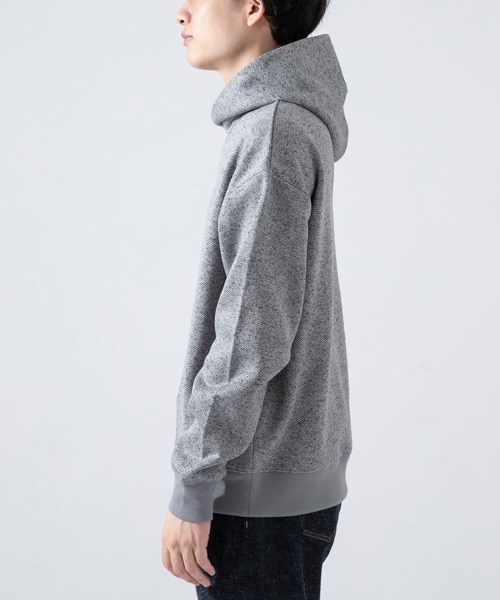 URBAN RESEARCH ROSSO MEN（アーバンリサーチロッソメン）の「『抗菌/防臭』セーターフリースパーカー『セットアップ対応』（パーカー・メンズ・ブラック/グレー/チャコールグレー/ネイビー・LARGE/X-LARGE/MEDIUM/SMALL）」の7枚目の写真