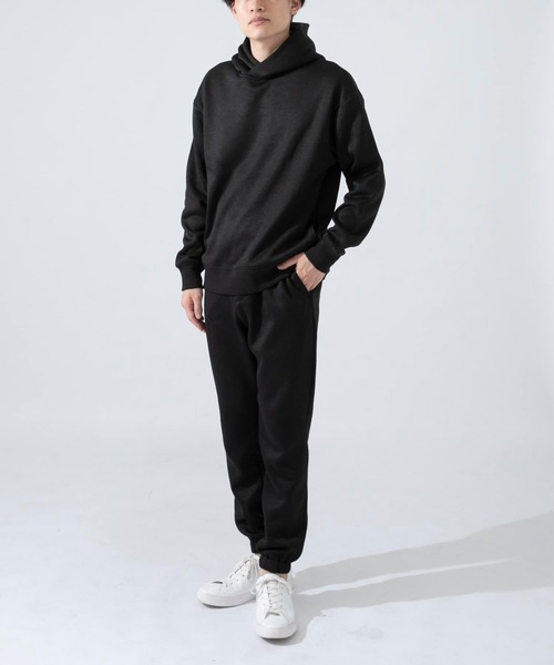 URBAN RESEARCH ROSSO MEN（アーバンリサーチロッソメン）の「『抗菌/防臭』セーターフリースパーカー『セットアップ対応』（パーカー・メンズ・ブラック/グレー/チャコールグレー/ネイビー・LARGE/X-LARGE/MEDIUM/SMALL）」の11枚目の写真