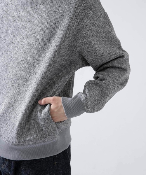 URBAN RESEARCH ROSSO MEN（アーバンリサーチロッソメン）の「『抗菌/防臭』セーターフリースパーカー『セットアップ対応』（パーカー・メンズ・ブラック/グレー/チャコールグレー/ネイビー・LARGE/X-LARGE/MEDIUM/SMALL）」の17枚目の写真