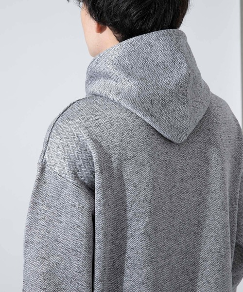 URBAN RESEARCH ROSSO MEN（アーバンリサーチロッソメン）の「『抗菌/防臭』セーターフリースパーカー『セットアップ対応』（パーカー・メンズ・ブラック/グレー/チャコールグレー/ネイビー・LARGE/X-LARGE/MEDIUM/SMALL）」の18枚目の写真