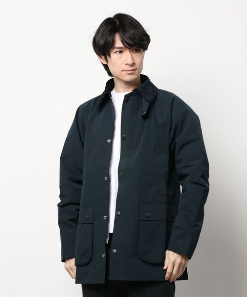 Barbour(バブアー)の「Barbour/バブアー BEDALE SL 2LAYER(ブルゾン・メンズ・セージグリーン/ネイビー・MEDIUM/LARGE/X-LARGE)」の22枚目の写真
