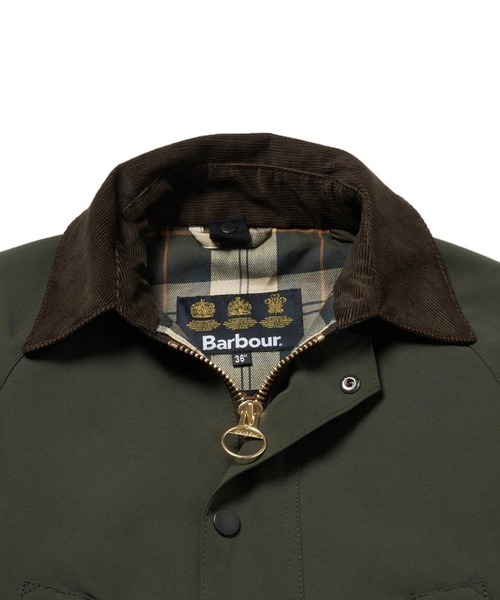 Barbour(バブアー)の「Barbour/バブアー BEDALE SL 2LAYER(ブルゾン・メンズ・セージグリーン/ネイビー・MEDIUM/LARGE/X-LARGE)」の6枚目の写真