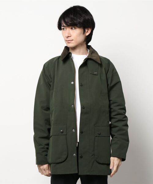 Barbour(バブアー)の「Barbour/バブアー BEDALE SL 2LAYER(ブルゾン・メンズ・セージグリーン/ネイビー・MEDIUM/LARGE/X-LARGE)」の17枚目の写真