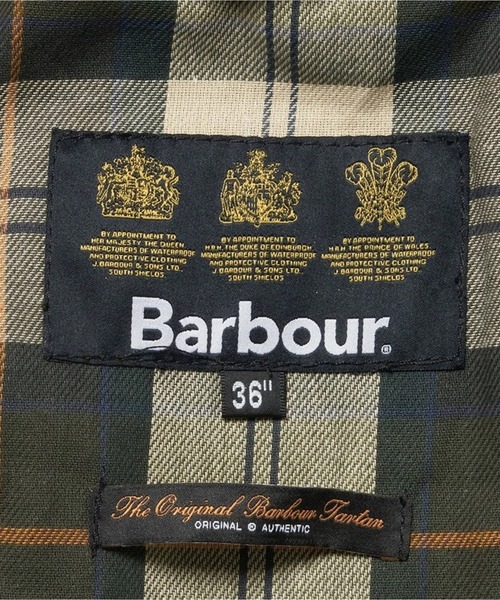Barbour(バブアー)の「Barbour/バブアー BEDALE SL 2LAYER(ブルゾン・メンズ・セージグリーン/ネイビー・MEDIUM/LARGE/X-LARGE)」の7枚目の写真