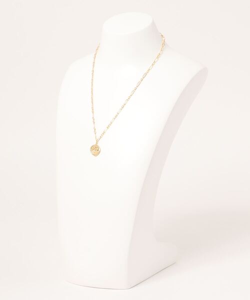 ear PAPILLONNER(イアパピヨネ)の「【WEB限定】メダイユネックレス(ネックレス・レディース・ゴールド/アンティークゴールド/ゴールド系その他2・ONE SIZE)」の22枚目の写真