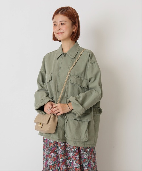 U by SPICK&SPAN(ユーバイスピックアンドスパン)の「【ROTHCO/ロスコ】 BDU SHRTIS OZONE ジャケット◆(ミリタリージャケット・レディース・カーキ/ブラック系その他・FREE)」の15枚目の写真