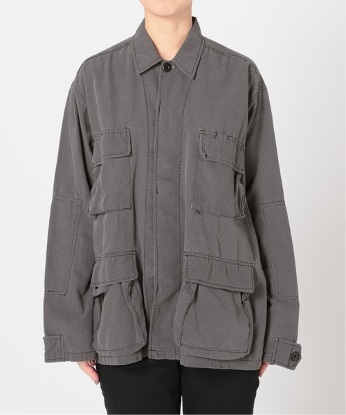 U by SPICK&SPAN(ユーバイスピックアンドスパン)の「【ROTHCO/ロスコ】 BDU SHRTIS OZONE ジャケット◆(ミリタリージャケット・レディース・カーキ/ブラック系その他・FREE)」の12枚目の写真