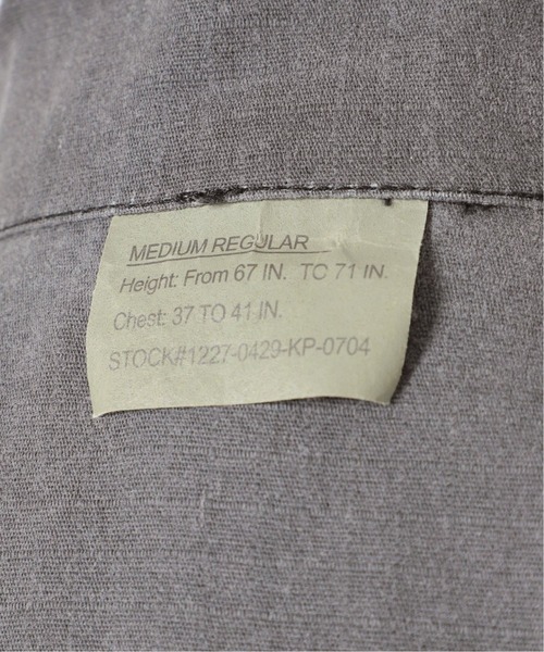 U by SPICK&SPAN(ユーバイスピックアンドスパン)の「【ROTHCO/ロスコ】 BDU SHRTIS OZONE ジャケット◆(ミリタリージャケット・レディース・カーキ/ブラック系その他・FREE)」の10枚目の写真