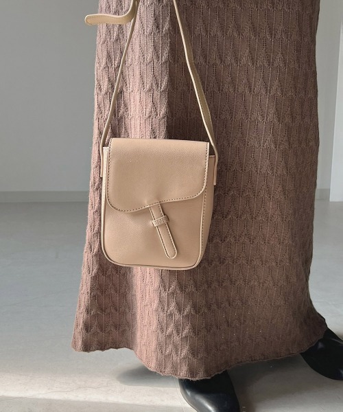 Bab（バブ）の「ポシェットショルダーバッグ（ショルダーバッグ・レディース・ブラック/ベージュ/ブラウン・ONESIZE）」の3枚目の写真