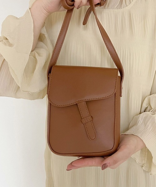 Bab（バブ）の「ポシェットショルダーバッグ（ショルダーバッグ・レディース・ブラック/ベージュ/ブラウン・ONESIZE）」の2枚目の写真