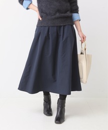 Spick & Span | メモリーストレッチタックフレアスカート(スカート)