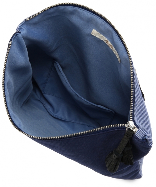 Another Edition（アナザーエディション）の「ビジューコンビクラッチバック/AEFC BJ CMB CLT◆（クラッチバッグ・レディース・オフホワイト/ネイビー・フリー）」の7枚目の写真