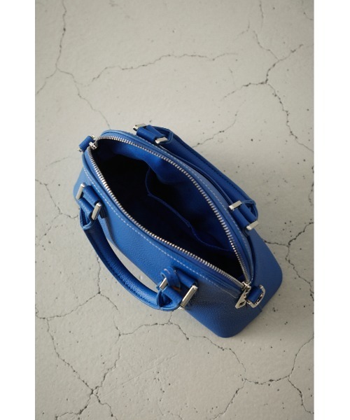 AZUL by moussy（アズールバイマウジー）の「DOUBLE ZIPPER HAND BAG/ダブルジッパーハンドバッグ（ハンドバッグ・レディース・ブラック/アイボリー/ベージュ/ブルー・FREE）」の21枚目の写真