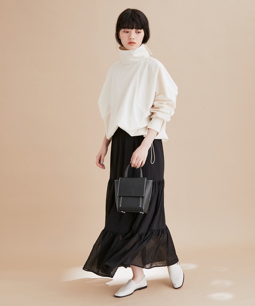 ADAM ET ROPE'(アダムエロペ)の「スプリットレザーフラップミニバッグ(ショルダーバッグ・レディース・ピンク/グレー/ブラック・FREE)」の10枚目の写真