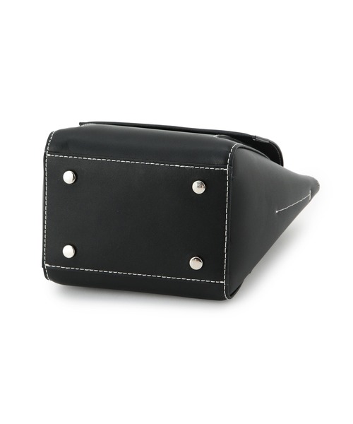 ADAM ET ROPE'(アダムエロペ)の「スプリットレザーフラップミニバッグ(ショルダーバッグ・レディース・ピンク/グレー/ブラック・FREE)」の21枚目の写真