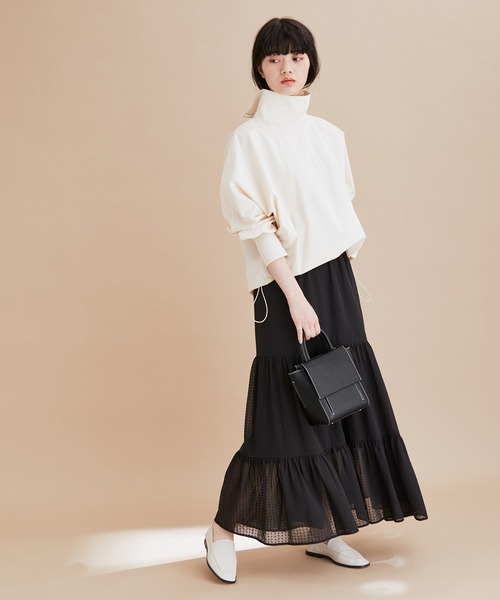 ADAM ET ROPE'(アダムエロペ)の「スプリットレザーフラップミニバッグ(ショルダーバッグ・レディース・ピンク/グレー/ブラック・FREE)」の6枚目の写真