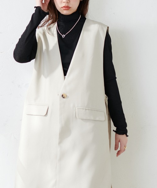 natural couture(ナチュラルクチュール)の「シアーネットメロウタートル(Tシャツ/カットソー・レディース・オフホワイト/ブラック/グリーン・FREE)」の1枚目の写真