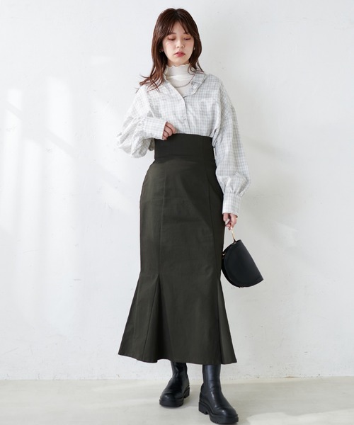 natural couture(ナチュラルクチュール)の「シアーネットメロウタートル(Tシャツ/カットソー・レディース・オフホワイト/ブラック/グリーン・FREE)」の5枚目の写真