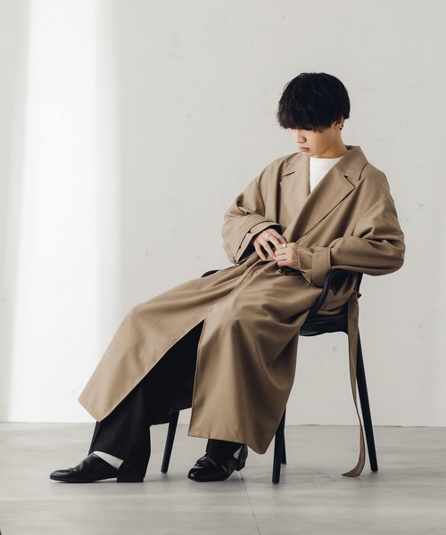セール】【22SS】オーバーダブルチェスターコート（チェスター
