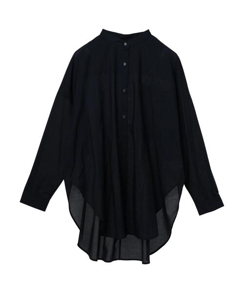 AMERICAN HOLIC（アメリカンホリック）の「イージーケアバックタックシャツチュニック（Tシャツ/カットソー・レディース・ネイビー/ストライプ・FREE）」の20枚目の写真