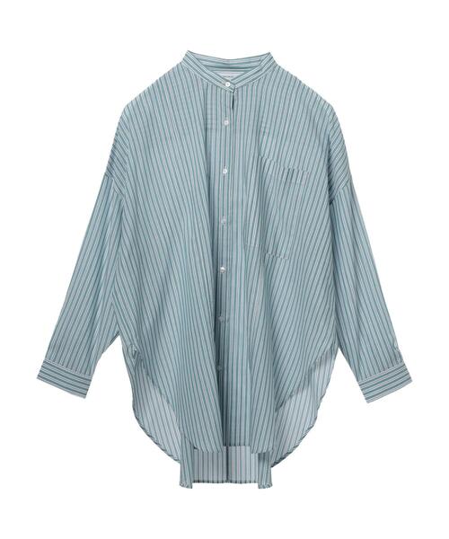 AMERICAN HOLIC（アメリカンホリック）の「イージーケアバックタックシャツチュニック（Tシャツ/カットソー・レディース・ネイビー/ストライプ・FREE）」の19枚目の写真