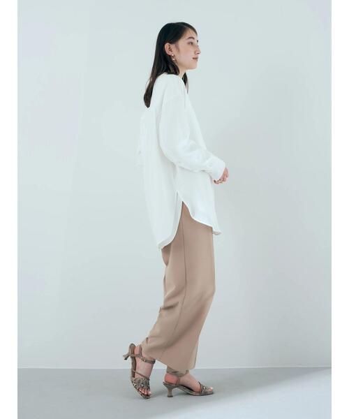 YECCA VECCA（イェッカヴェッカ）の「タックストレートパンツ（その他パンツ・レディース・グリーン・M）」の15枚目の写真