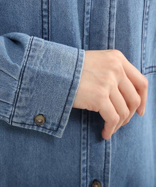 SHOO・LA・RUE(シューラルー)の「◆デニムワンピース(ワンピース・レディース・ダークネイビー/ブラック/ブルー・04/03/05/02)」の8枚目の写真