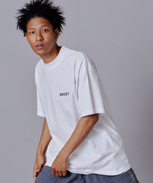 Penguin by Munsingwear(ペンギン バイ マンシングウェア)の「ペンギン バイ マンシングウェア ロサンゼルスアパレル BOGEY Tシャツ Los Angeles Apparel BOGEY T-SHIRT(Tシャツ/カットソー・メンズ・ホワイト/グレー・L/XL/M/S)」の2枚目の写真