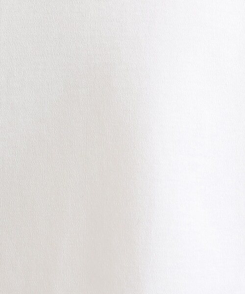 INDIVI(インディヴィ)の「◆【コットン100%】きれいめVネックロゴTシャツ(Tシャツ/カットソー・レディース・ホワイト/ブラック/ベビーピンク/パープル系4・38/34/05/15 /13/19)」の20枚目の写真