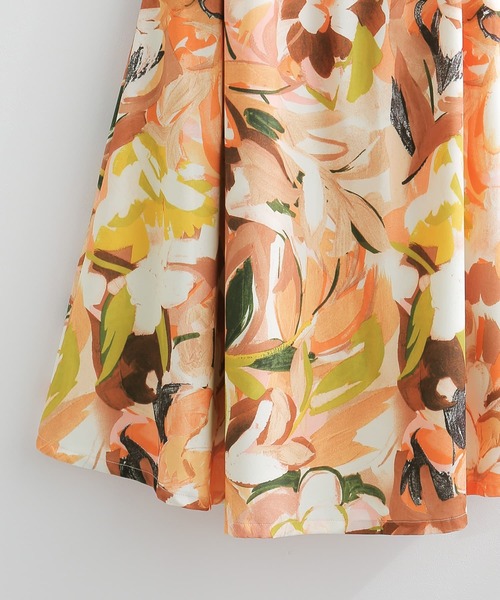 osharewalker（オシャレウォーカー）の「【廃盤】『ペイントタッチフレアスカート』（スカート・レディース・ブラウン/グリーン・FREE）」の18枚目の写真