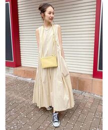 Ungrid | タックデザインフレアワンピース(ワンピース)