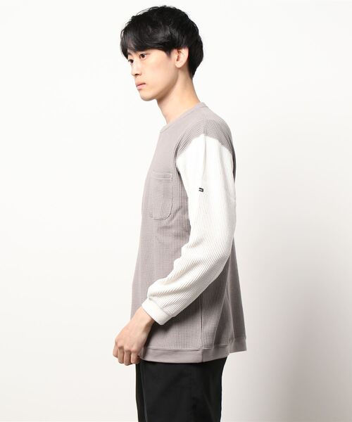 MANASTASH（マナスタッシュ）の「MANASTASH/マナスタッシュ　SNUG THERMAL L/S（Tシャツ/カットソー・メンズ・ホワイト/ブラック/その他1・LARGE/MEDIUM/X-LARGE）」の13枚目の写真