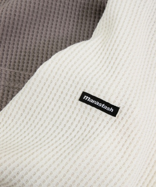 MANASTASH（マナスタッシュ）の「MANASTASH/マナスタッシュ　SNUG THERMAL L/S（Tシャツ/カットソー・メンズ・ホワイト/ブラック/その他1・LARGE/MEDIUM/X-LARGE）」の6枚目の写真