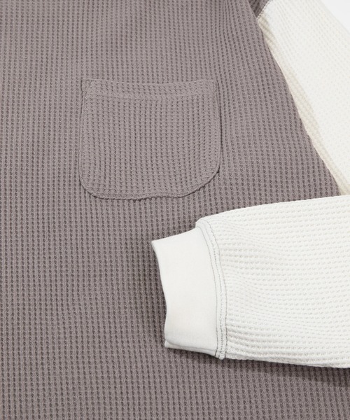 MANASTASH（マナスタッシュ）の「MANASTASH/マナスタッシュ　SNUG THERMAL L/S（Tシャツ/カットソー・メンズ・ホワイト/ブラック/その他1・LARGE/MEDIUM/X-LARGE）」の7枚目の写真