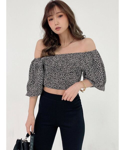 GYDA(ジェイダ)の「LEOPARD PATTERNバルーンスリーブブラウス(シャツ/ブラウス・レディース・その他/その他2・FREE)」の21枚目の写真
