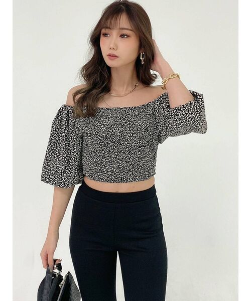 GYDA(ジェイダ)の「LEOPARD PATTERNバルーンスリーブブラウス(シャツ/ブラウス・レディース・その他/その他2・FREE)」の15枚目の写真