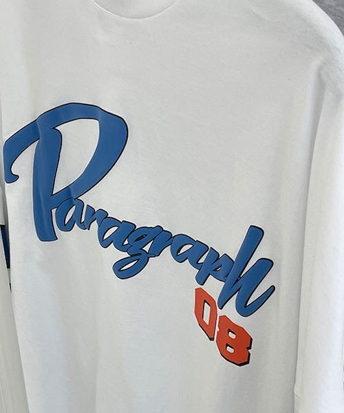 Paragraph（パラグラフ）の「PRGRP.16-LSTEE/パラグラフ（Tシャツ/カットソー・メンズ・ホワイト/チャコールグレー/グリーン/イエロー・FREE）」の12枚目の写真
