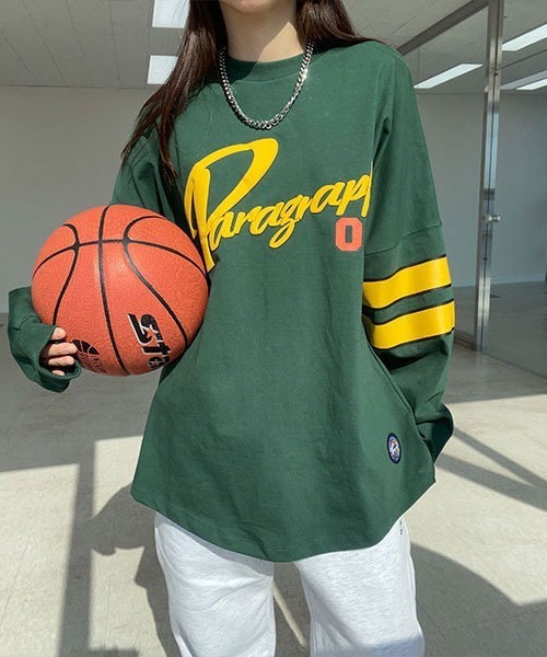 Paragraph（パラグラフ）の「PRGRP.16-LSTEE/パラグラフ（Tシャツ/カットソー・メンズ・ホワイト/チャコールグレー/グリーン/イエロー・FREE）」の14枚目の写真