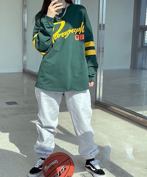 Paragraph（パラグラフ）の「PRGRP.16-LSTEE/パラグラフ（Tシャツ/カットソー・メンズ・ホワイト/チャコールグレー/グリーン/イエロー・FREE）」の16枚目の写真