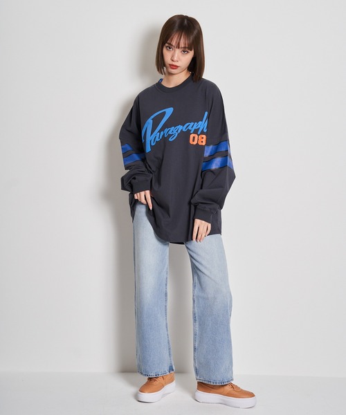 Paragraph（パラグラフ）の「PRGRP.16-LSTEE/パラグラフ（Tシャツ/カットソー・メンズ・ホワイト/チャコールグレー/グリーン/イエロー・FREE）」の21枚目の写真