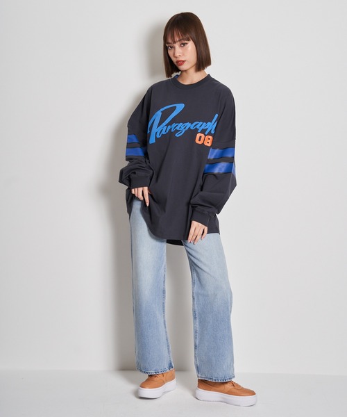 Paragraph（パラグラフ）の「PRGRP.16-LSTEE/パラグラフ（Tシャツ/カットソー・メンズ・ホワイト/チャコールグレー/グリーン/イエロー・FREE）」の22枚目の写真