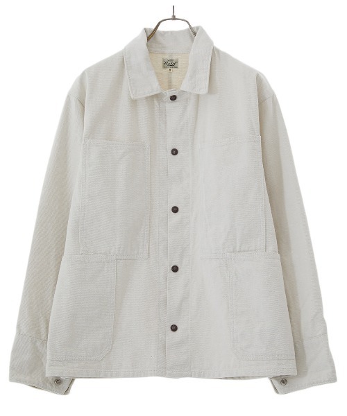 GOLD（ゴールド）の「東洋エンタープライズ GOLD / ゴールド：RECYCLED WASTE SUVIN COTTON YARN 11oz. DENIM WORK JACKET：22A-GL15041[MUS]（デニムジャケット・メンズ・オフホワイト/ブルー系その他・M/L）」の15枚目の写真