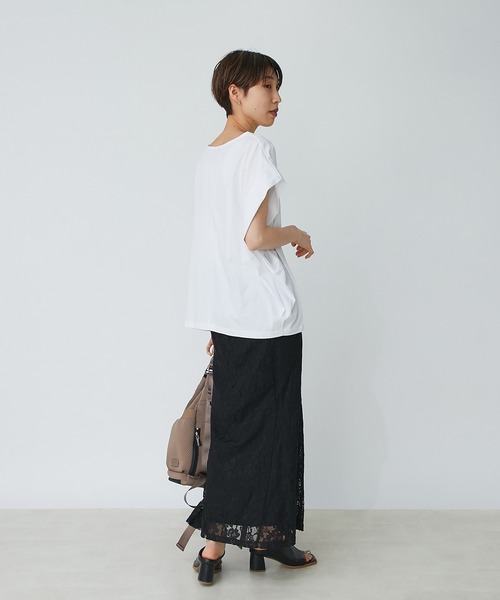 un dix cors（アンディコール）の「スタイルアップ　レースマーメードスカート（スカート・レディース・ブラック/グリーン/アッシュグレー/オレンジ・FREE）」の10枚目の写真