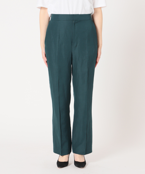 リネンアセテートパンツ◆