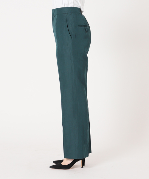 リネンアセテートパンツ◆