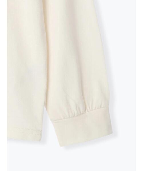 ehka sopo（エヘカソポ）の「ミニロゴプリントロンT（ニット/セーター・レディース・ブラック/オフホワイト/キナリ・ﾌﾘ-）」の18枚目の写真