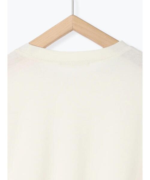 ehka sopo（エヘカソポ）の「ミニロゴプリントロンT（ニット/セーター・レディース・ブラック/オフホワイト/キナリ・ﾌﾘ-）」の20枚目の写真