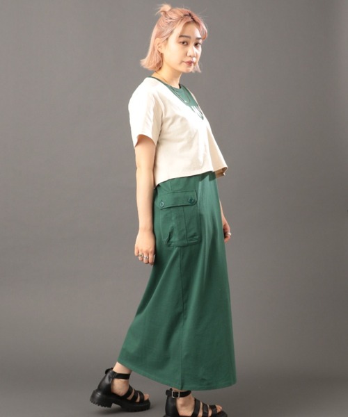 【セール】【直営店限定】2WAY SET CARGO ONEPIECE/ 2ウェイセットカーゴワンピース（ワンピース）｜AVIREX（アヴィレックス）